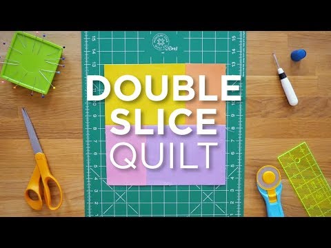 Quilt Snips Mini Tutorial - Double Slice Quilt