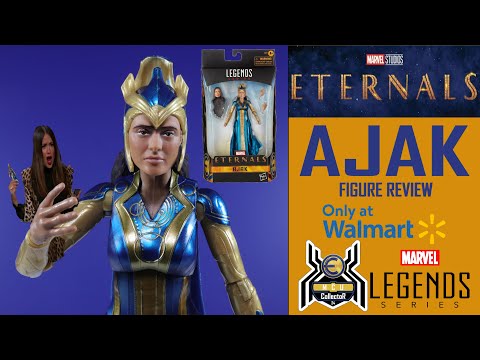 Marvel Legends Eternals AJAK Salma Hayek Walmart Exclusive Disney Parks MCU Movie Figure Review