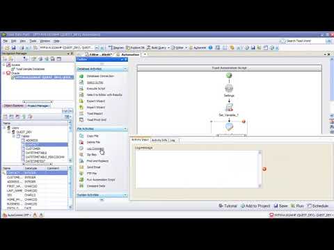 Using variables in Automation in Toad Data Point - The Quest Blog