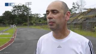 preview picture of video 'Críticas a pista de atletismo de Limón'
