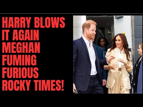 MEGHAN THIS IS THE END - HARRY BLOWS IT AGAIN FOR HIS WIFE - HOW? #meghan #meghanmarkle #royal