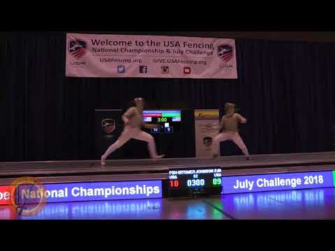 St Louis SN 2018 JWS - GOLD - Tory Johnson v Chloe Fox-Gitomer