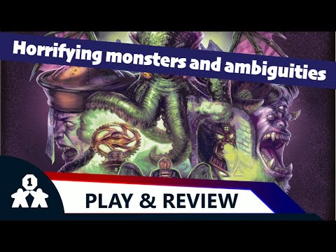 Horrifying monster and ambiguities! | Horrified: World of Monsters play and review | One Stop Co-Op Shop