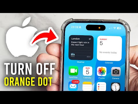 How To Turn Off Orange Dot On iPhone - Full Guide
