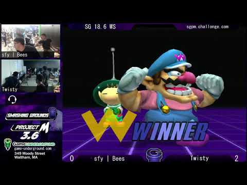 SG at GU 18.6 WS - sfy | Bees (Olimar) vs Twisty (Wario)