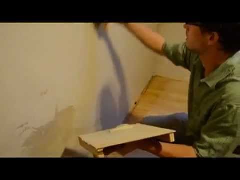 Demonstration of Applying Clay Plaster to Drywall, and Discussion on the Benefits of Clay