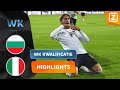 WAT EEN PRACHTIG DOELPUNT! ? | Bulgarije vs Italië | Kwalificatie WK 2022 | Samenvatting