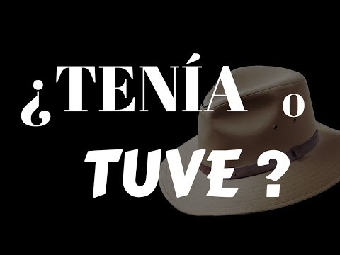 Indefinido o imperfecto: ¿tenía o tuve 18 años?