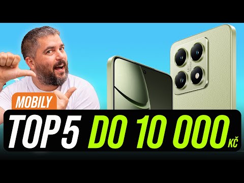 TOP 5 nejlepších telefonů do 10 000 Kč [jaro/léto 2025]