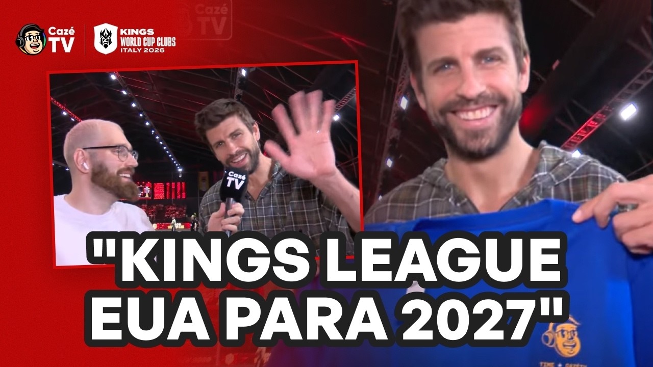 PIQUÉ FALA COM FOLHA SOBRE O MUNDIAL, A EXPANSÃO DA KINGS E O TÍTULO DA ESPANHA | KINGS LEAGUE
