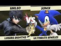 GOML X TOP 8 - MkLeo (Joker) Vs. Sonix (Sonic) Smash Ultimate - SSBU