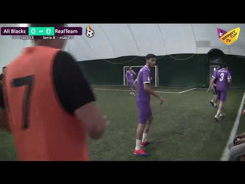 ⏰20 10 ⚽ All Blacks v RealTeam Bucuresti 🏆 Seria A – etapa 14