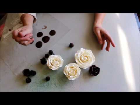 Chocolate roses