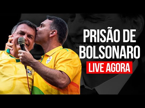 Flávio Bolsonaro reage à prisão do pai em live feita de confeitaria no Jardim Botânico