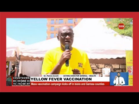 Mass vaccination campaign against yellow fever launched in Isiolo