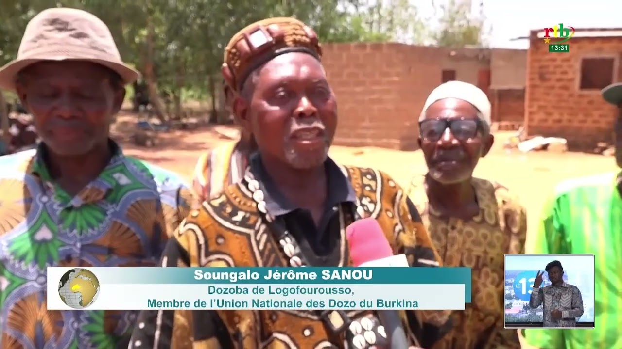 Les Dozos organisent un rituel ancestral pour la stabilité et la réconciliation au Burkina Faso