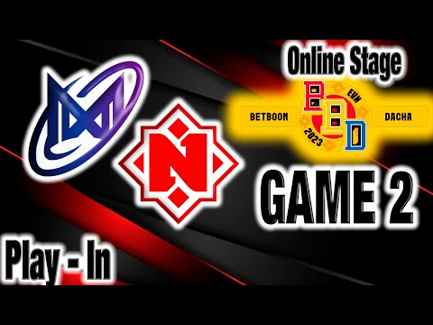 Nigma Galaxy(NG) VS Nemiga Gaming - GAME 2 - Play In Qualifiers - Betboom Dacha - Highlights DOTA 2