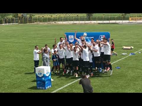 FC INTER SIBIU ,Câștigă Campionatul Județean De Fotbal