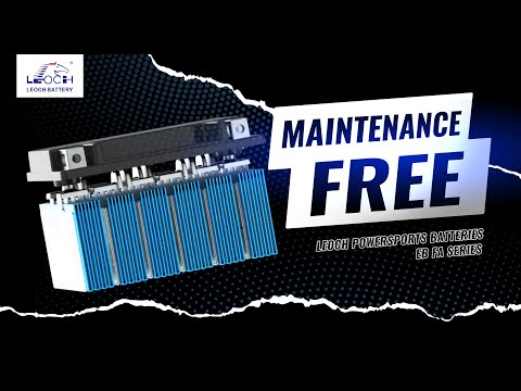 LEOCH Factory Activated EB Series | Maintenance-Free Motorcycle Battery for Worry-Free Rides