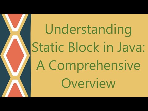 Understanding Static Blocks In Java Programming