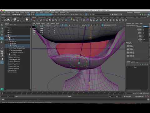 Maya Sticky Lips Rigging Tutorial Part 2
