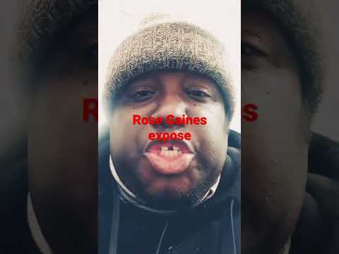 message to Rose Gaines the most high going to destroy you