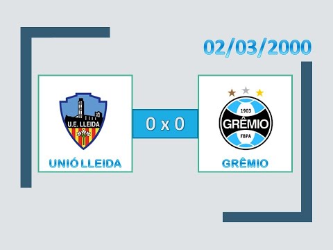 COMPACTO: Unió Lleida 0 x 0 Grêmio - 02/03/2000 - Amistoso