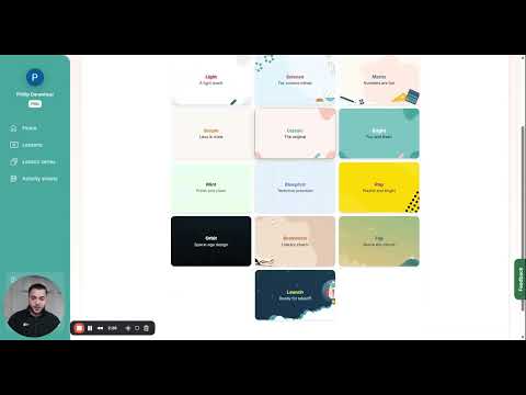 Creating a lesson series in Chalkie