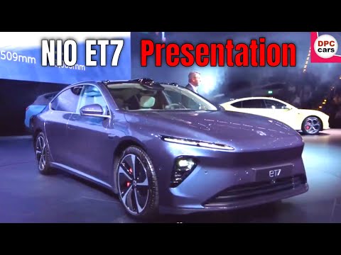 NIO ET7の発表会動画。ラグジュアリーセダンとなるET7の魅力が伝わる動画
