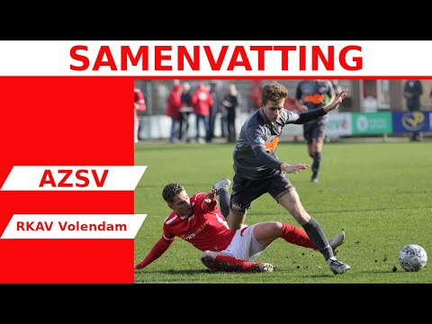 Samenvatting AZSV vs RKAV Volendam (26-02-2022)