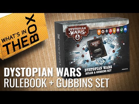 Inside New Dystopian Wars Rules & Gubbins Set! Unboxing & Review | Warcradle Studios