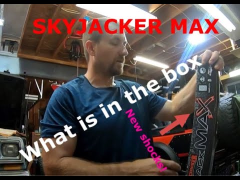 Jeep CJ shock unboxing and install