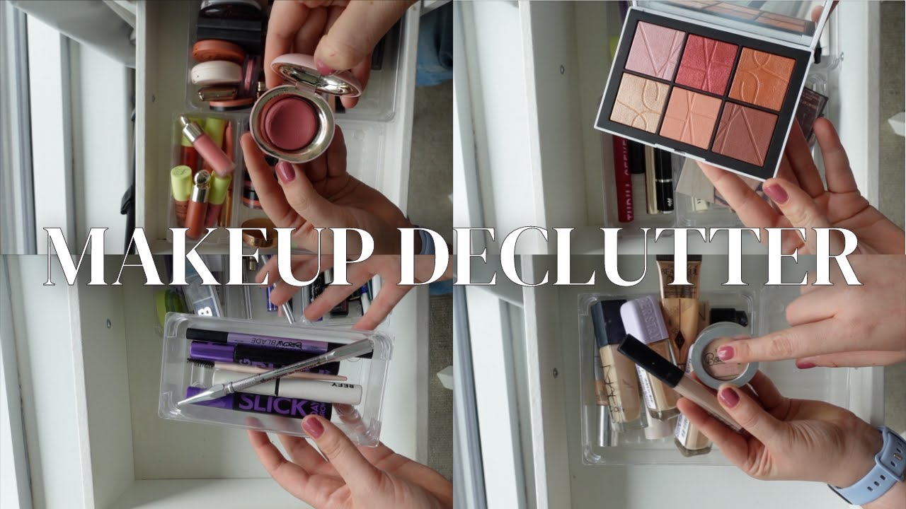 MAKEUP COLLECTION DECLUTTER | The Declutter Series