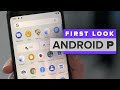 First Look Android P