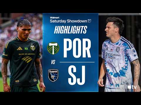 Portland Timbers 1-3 SJ San Jose Earthquakes San Jose 
