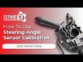 How To Use Steering Angle Sensor Calibration Function On SDS 2003 Infiniti FX45