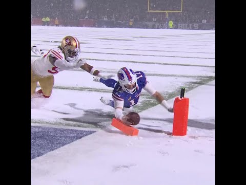 Josh Allen catches for a 7-yard Touchdown vs. San Francisco 49ers