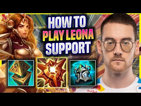LEARN HOW TO PLAY LEONA SUPPORT LIKE A PRO! - C9 Vulcan Plays Leona Support vs Rakan! |