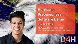 Hurricane Preparedness: Live Emergency Management Software Demo