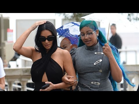 North West Rocks BOLD Cyber-Punk Style With Mom Kim Kardashian in Venice