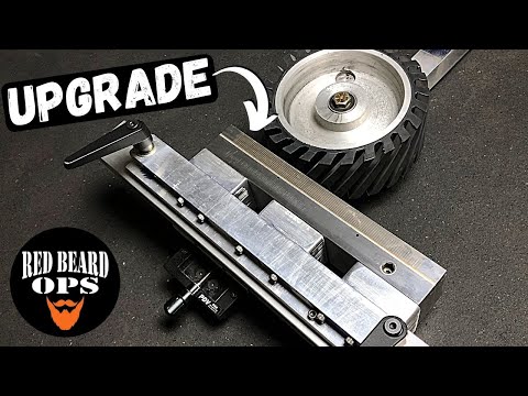2x72 Surface Grinding Attachment Upgrade || Magnetic Chuck - Knife Making Surface Grinder