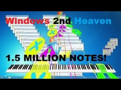 [Black MIDI] Halloween Special - Windows Second Heaven 1.5 Million Notes