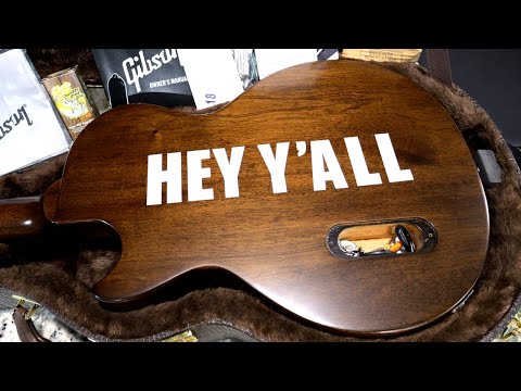 ROCK!! Gibson Charlie Starr Les Paul Junior 2024 - Dark Walnut image 7