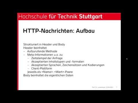 Verteilte Systeme 6 - Web Services 1 (Basis)