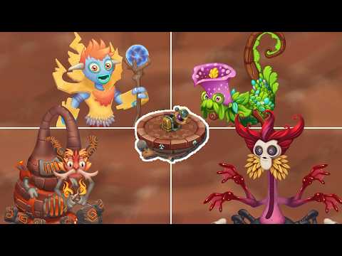 Starhenge - All Sounds, Animations & Full Song (My Singing Monsters: Dawn of Fire)