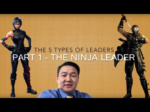 The 5 Types of Leaders - Part 1 - The Ninja Leader X ThinkTank Learning