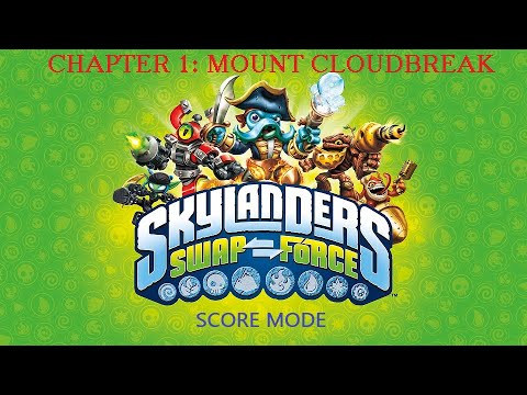 Skylanders Swap Force Chapter 1: Mount Cloudbreak Score Mode 3 stars