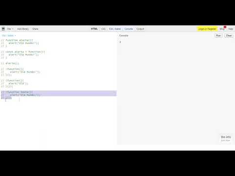 32 Conceitos de Javascript - IIFE (funções invocadas imediatamente) e namescpaces