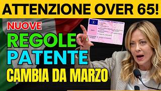 🚨 NUOVE REGOLE PATENTE 2026: Cosa Cambia da Marzo | ATTENZIONE Over 65!