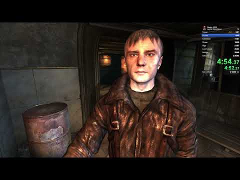Speedrun Metro 2033 Any%(Glitchless) 2:35:42.830 (WR)